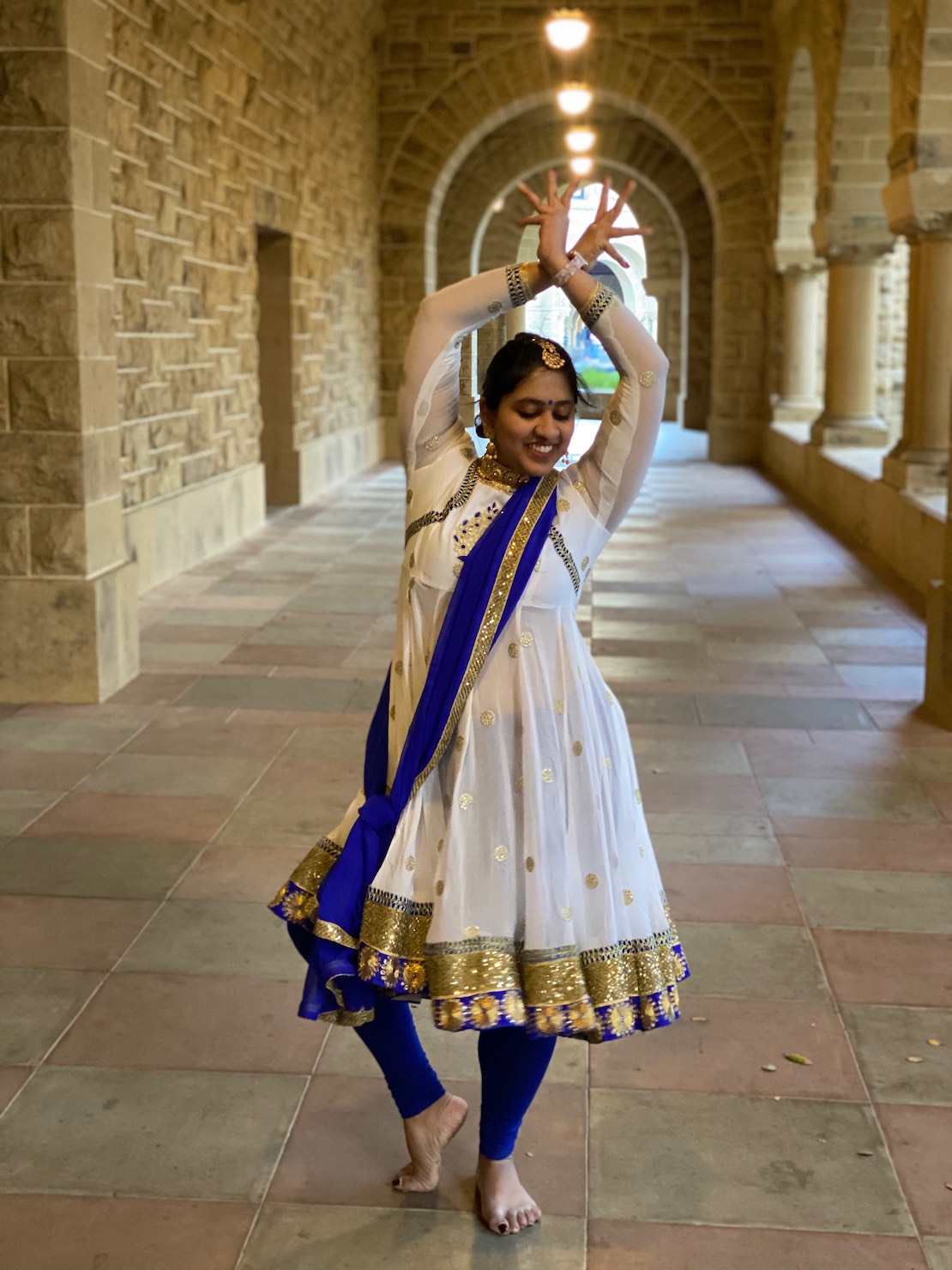 Anchita Venkatesh, D.M.D., taught dance classes while she worked towards her bachelor's degree in dental surgery at Rajiv Gandhi University of Health Sciences in Bangalore, India.